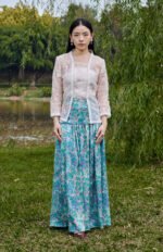 NADINE KEBAYA TOP - BLUSH PINK