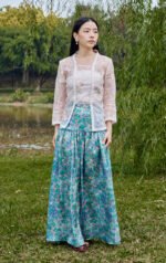 NADINE KEBAYA TOP - BLUSH PINK