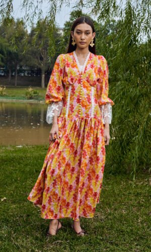 ALAIA SUMMER DRESS - TROPICAL