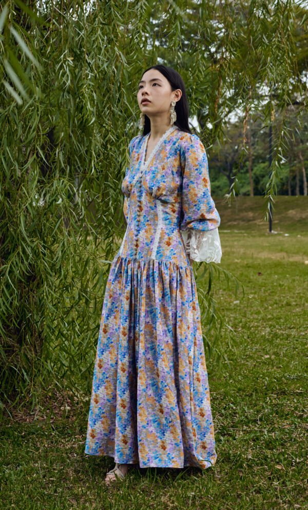 ALAIA SUMMER DRESS - OCEAN