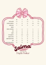 SALMA BLUSH WHITE (PREORDER)